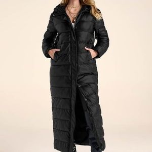 Venus Faux leather Maxi Puffer Coat **Brand new Never Worn ** Size S